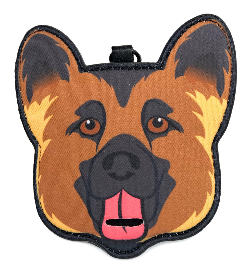 Pooty Pet Holder, German Shepherd, GSD, Dog Bag Holder, Poop Bag Holder, Dog Poop Bag Holder