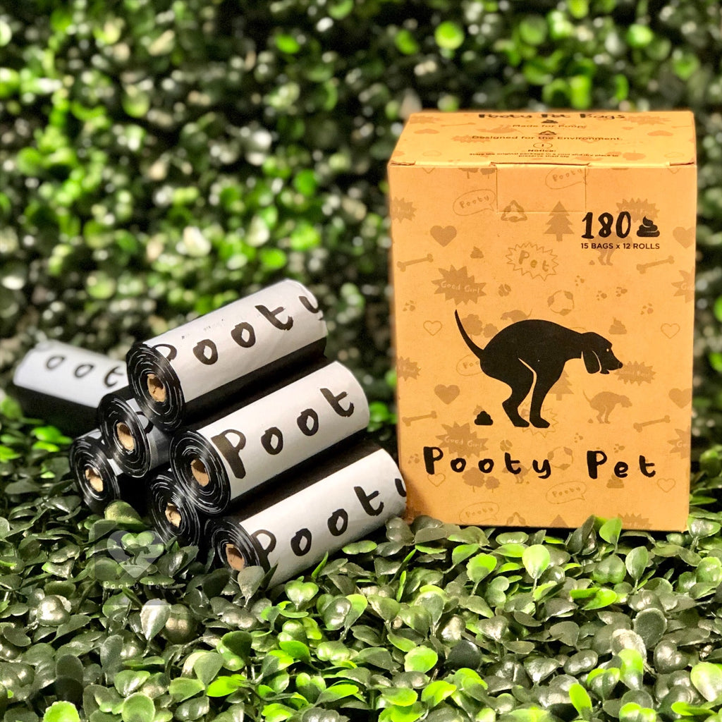 Pooty Pet Holder, Dog Bag Holder, Poop Bag Holder, Dog Poop Bag Holder, Biodegradable Poop Bags, Earth Friendly Poop Bags
