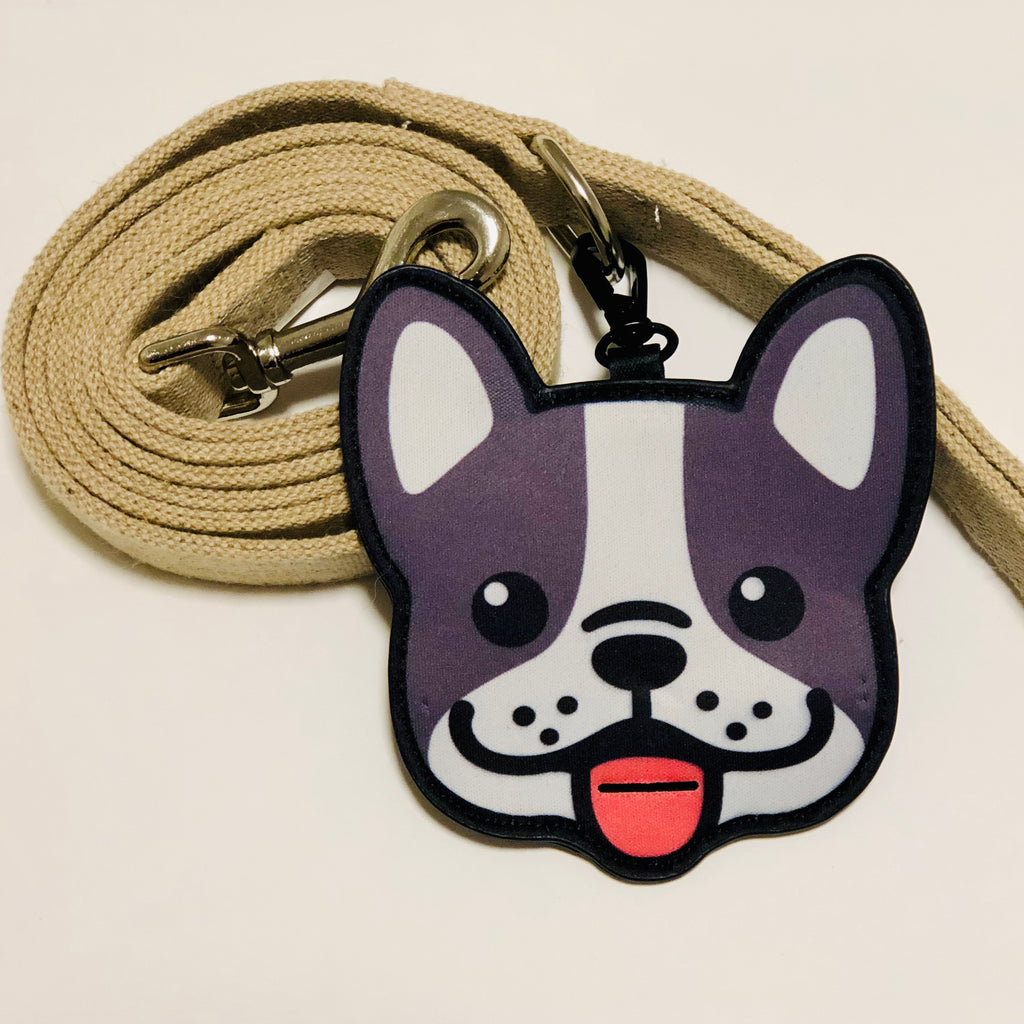 Pooty Pet Holder, Dog Bag Holder, Poop Bag Holder, Dog Poop Bag Holder, French Bulldog, Frenchie 