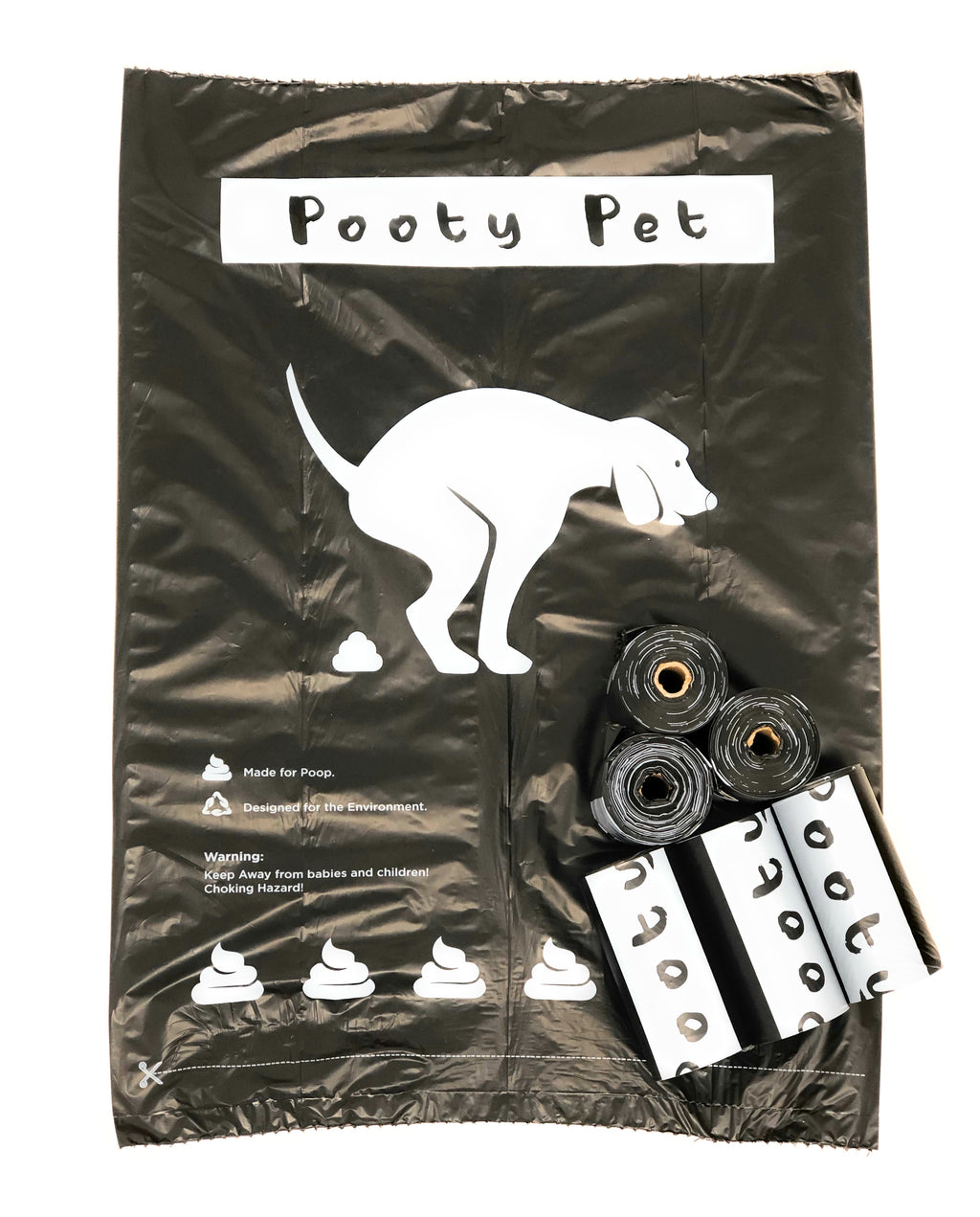 Pooty Bags — 180 Biodegradable