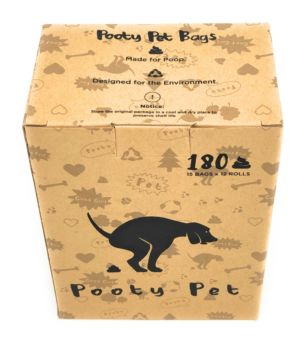 Pooty Pet Holder, Dog Bag Holder, Poop Bag Holder, Dog Poop Bag Holder, Biodegradable Poop Bags, Earth Friendly Poop Bags